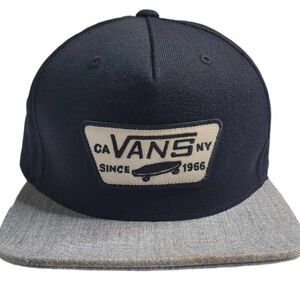 2944 Vans Snap‎ Back Hat Gray/Black